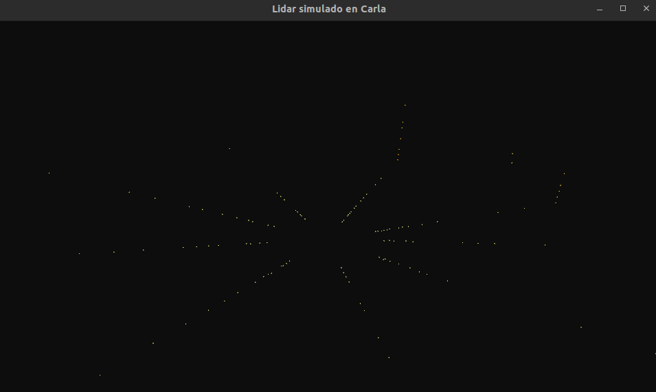 LiDAR con 10.000 puntos