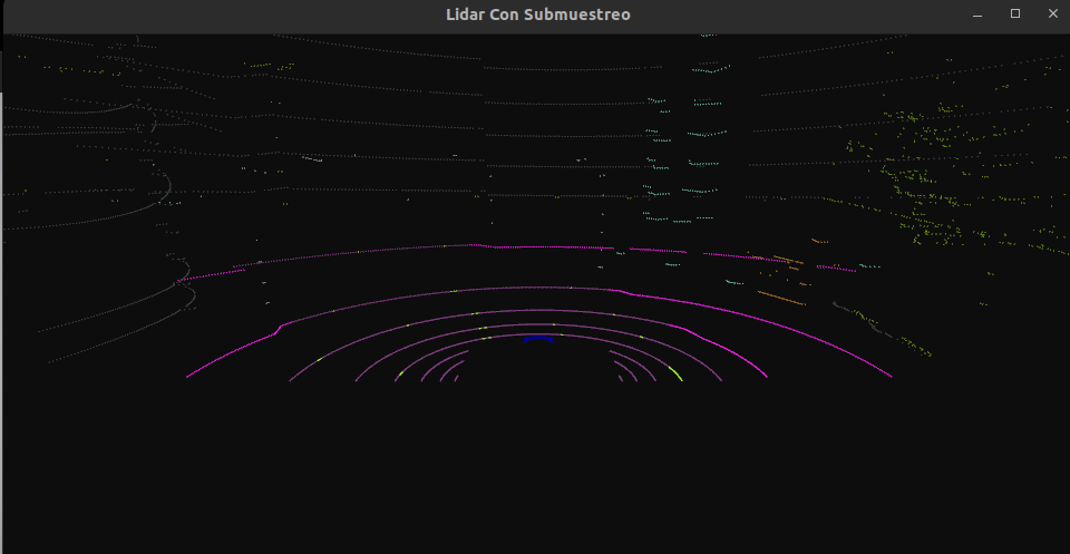 Submuestreo por haces (step=4)