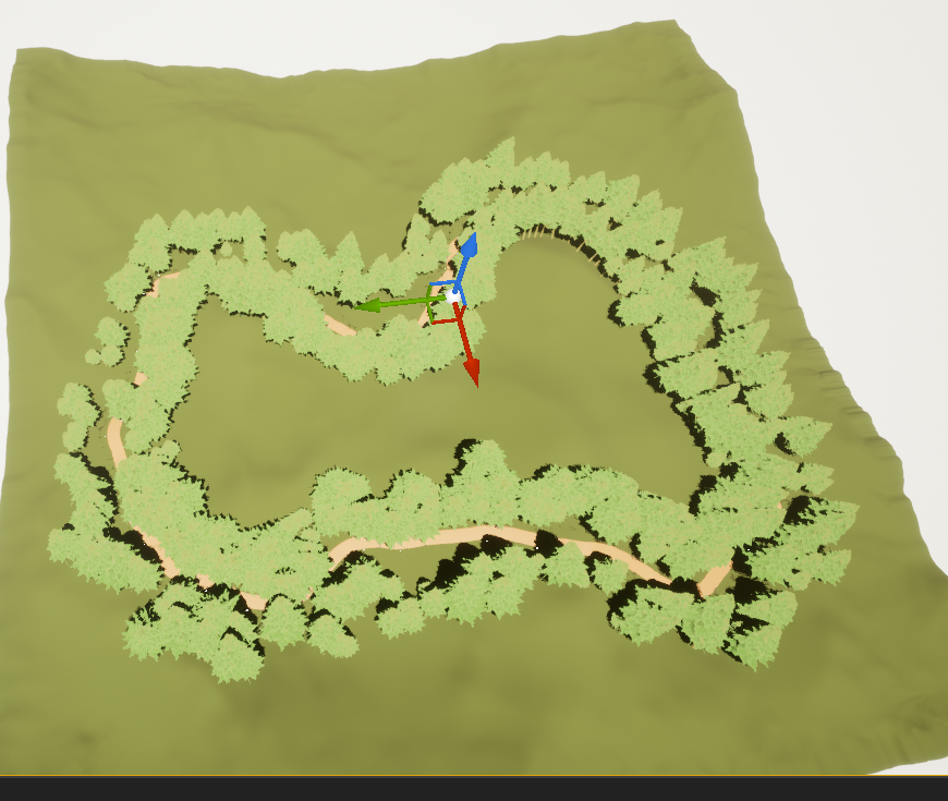 Mapa del Pinar Simple